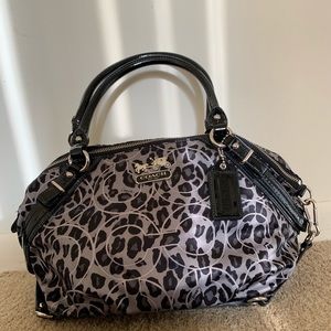 Authentic large Coach handheld bag
